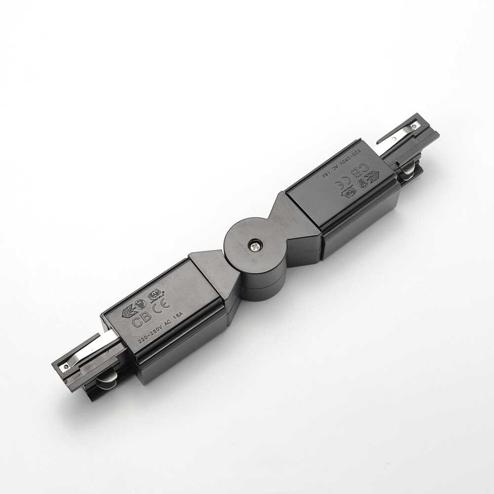 3 Circuit Adjustable Connector Black