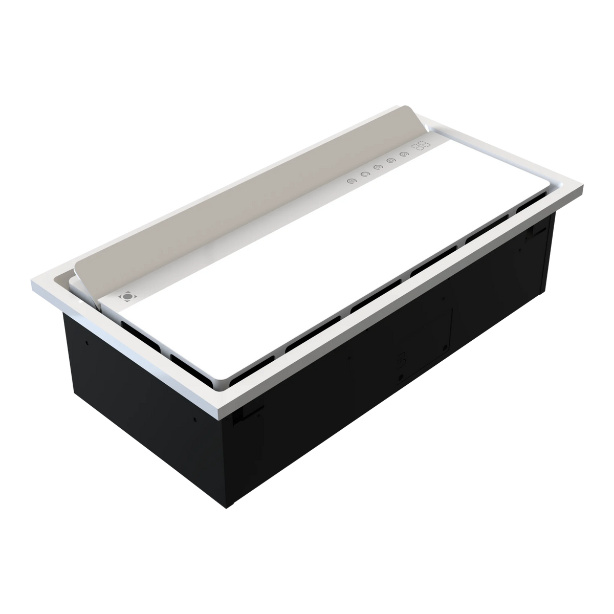 Stream 6 In 1 Premium Slimline White Bathroom Heater