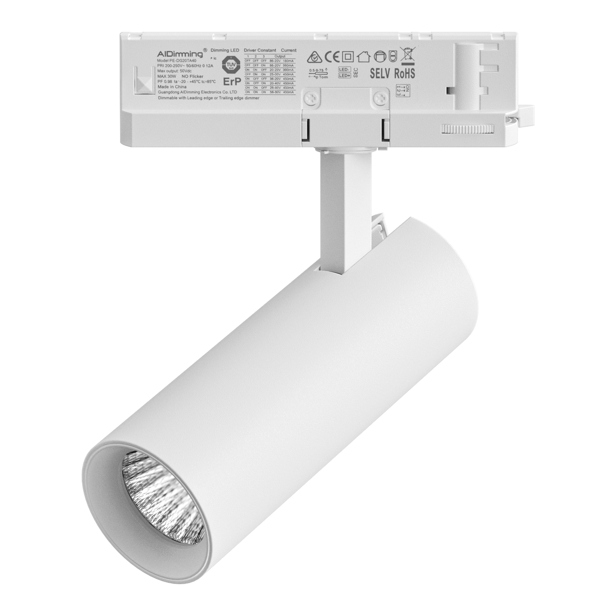 Thor-Pro 15W TRIO Dim 36° 3 CCT Track
