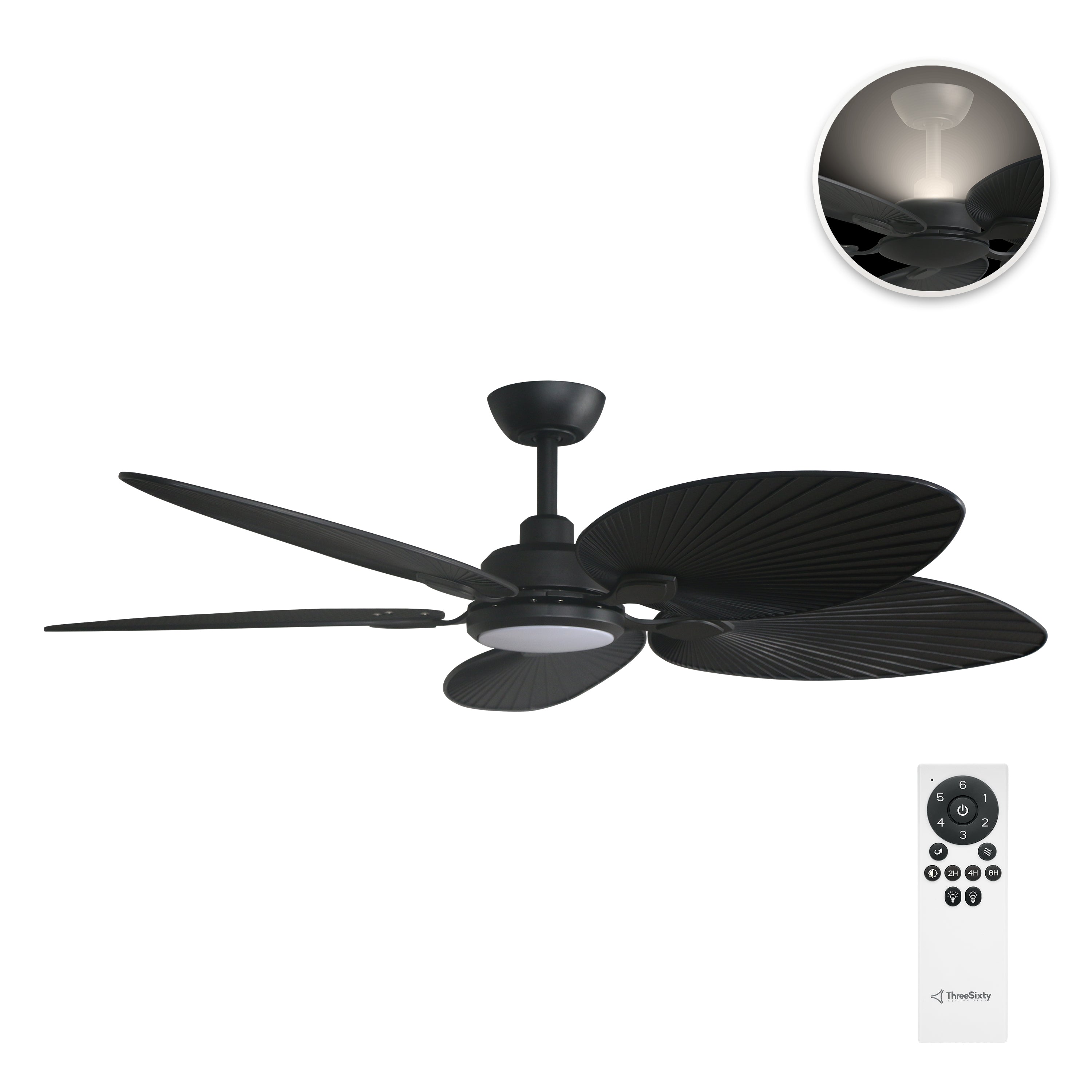 Three Sixty Tropicana DC Ceiling Fan 56" (142cm)