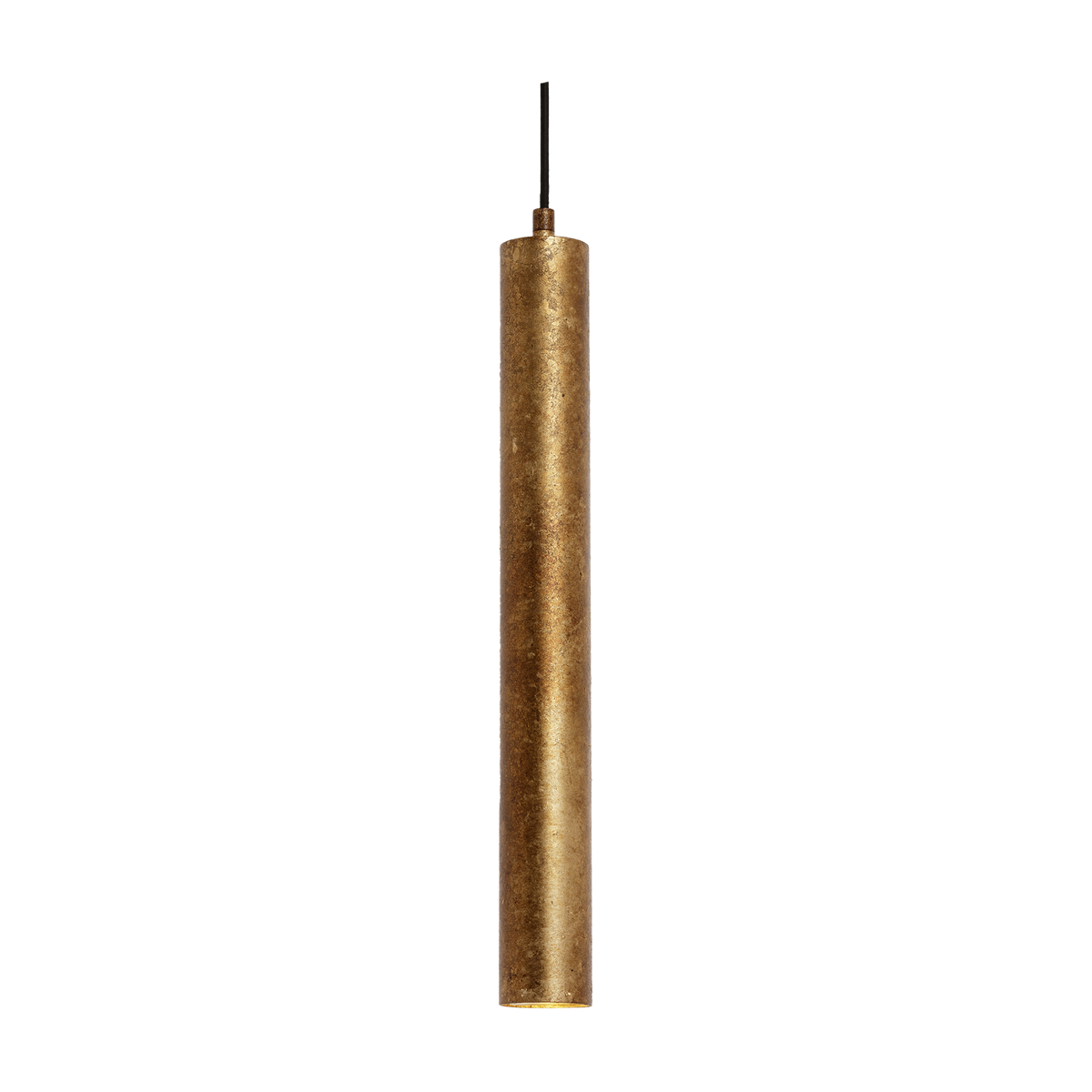 Toress 50cm 1 Light Medium GU10 Pendant Aged Gold Leaf
