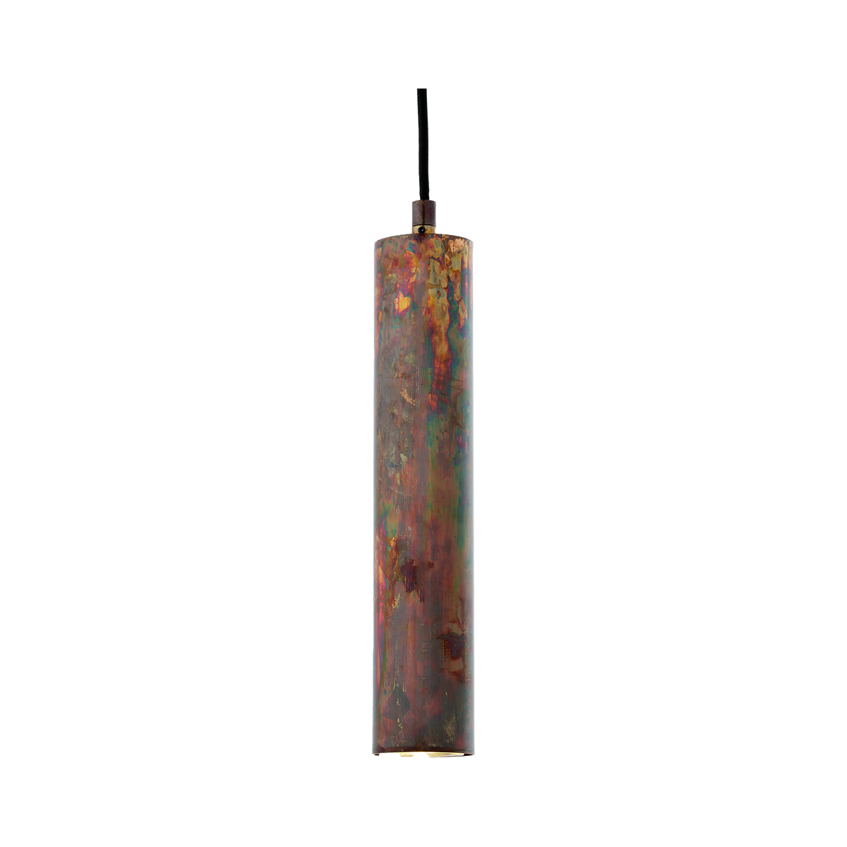 Toress 30cm 1 Light Small GU10 Pendant Acid Copper Wash