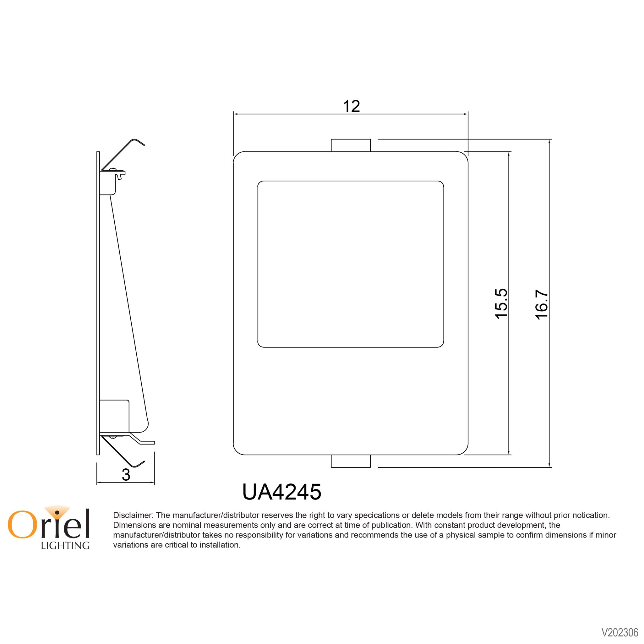 Peko.6 LED White 6W 4000K Recessed Wall Light With Driver