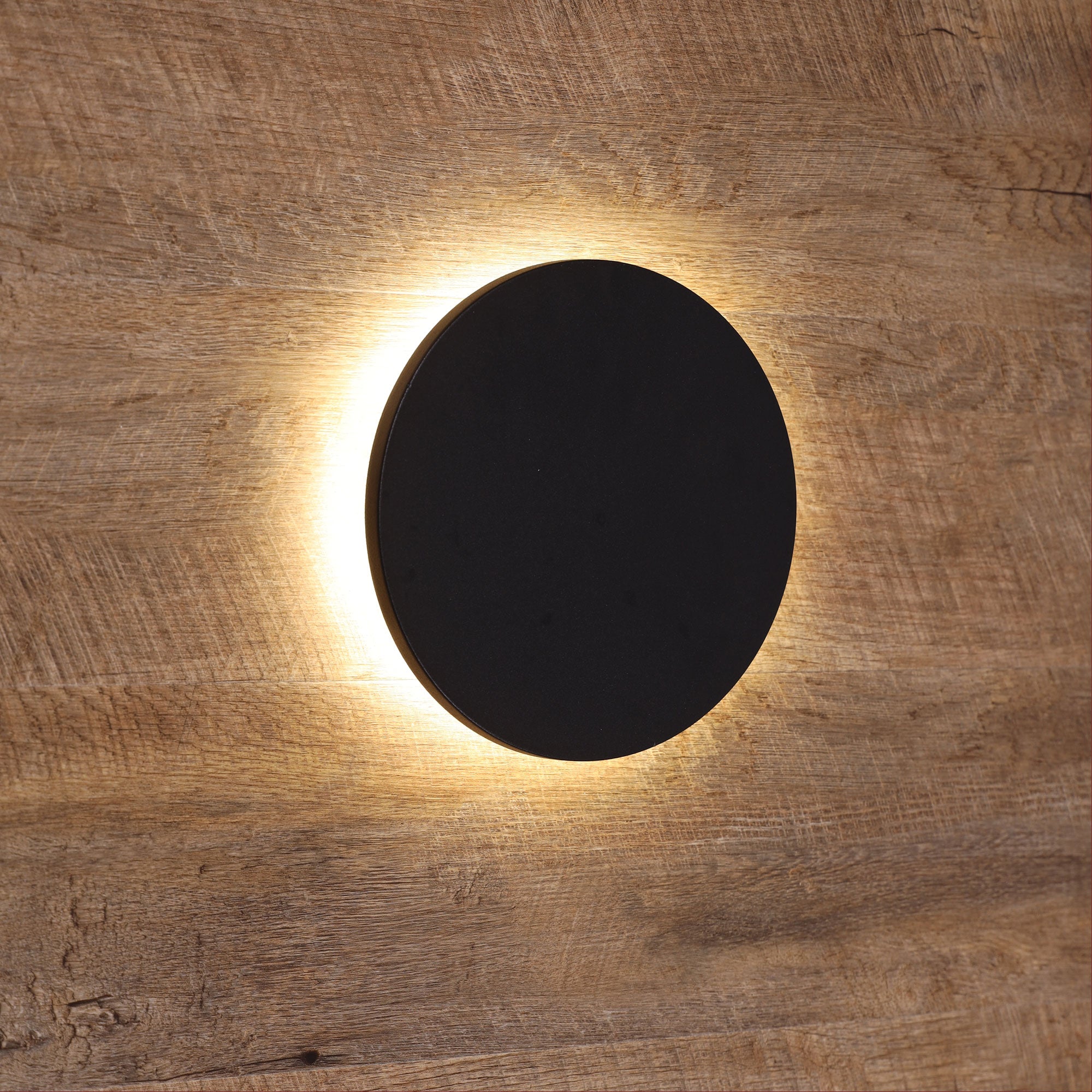 Circo.20 Black 9W 240V CCT IP65 LED Wall Light