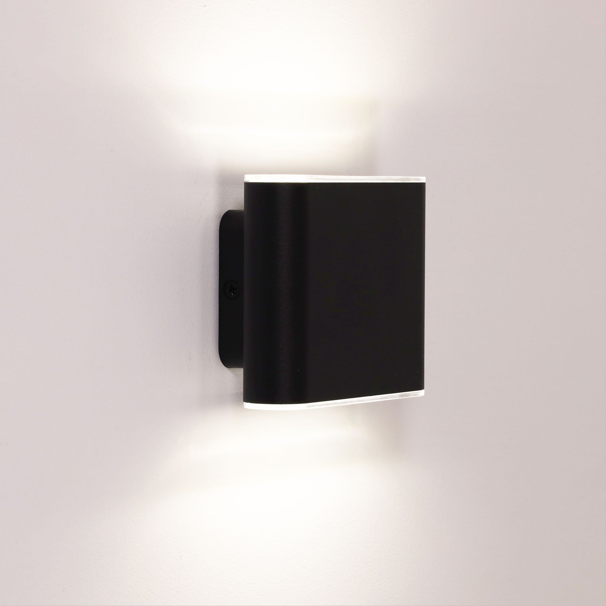 Wash Black 2X3W 240V CCT IP65 Up/Down LED Wall Light