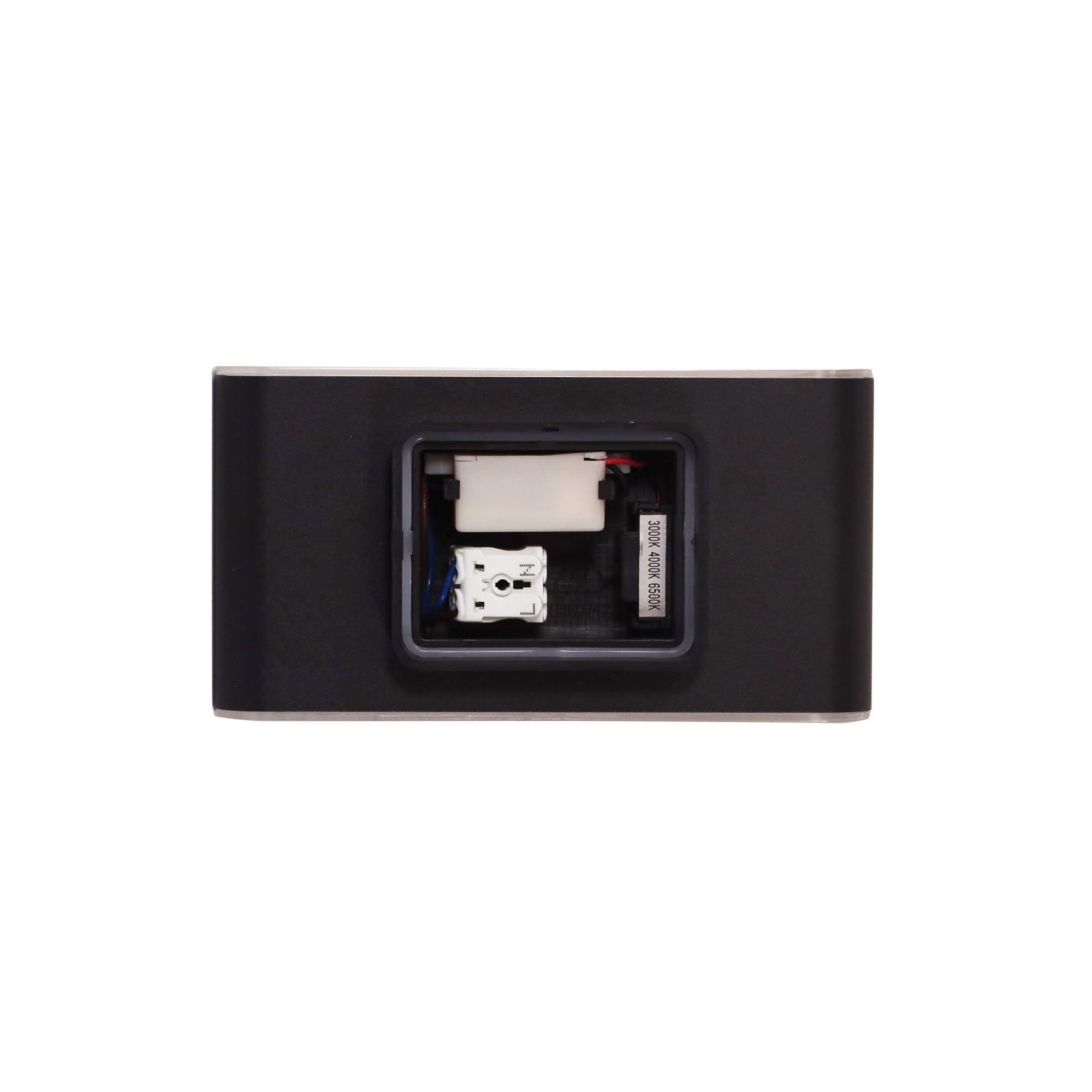 Wash Black 2X6W 240V CCT IP65 Up/Down LED Wall Light