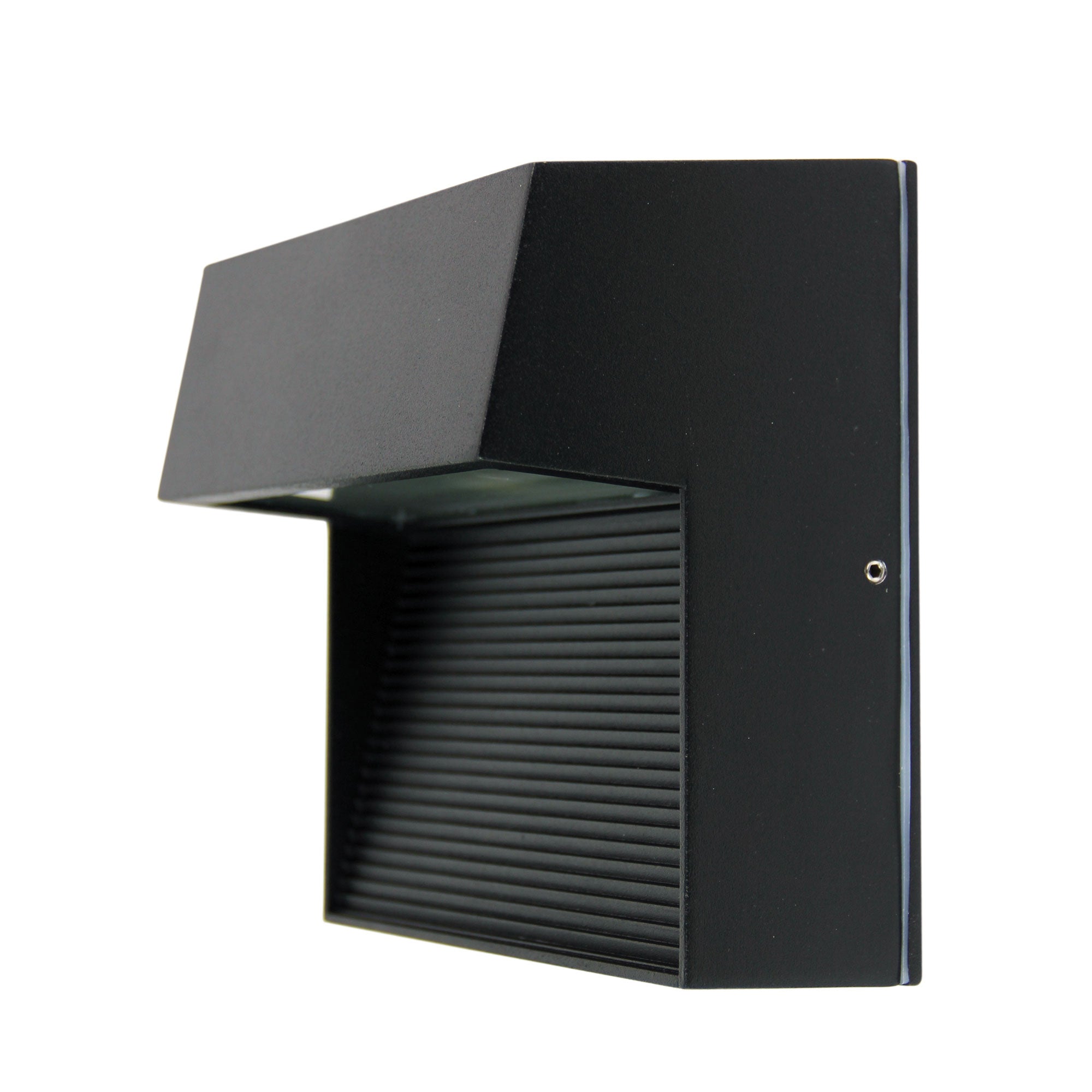 Vargo Square Black LED 6W Square Outdoor Sconce IP54