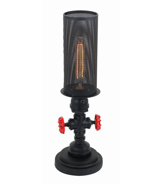 VENETO: Industrial Aged Iron Decorative Table Lamp