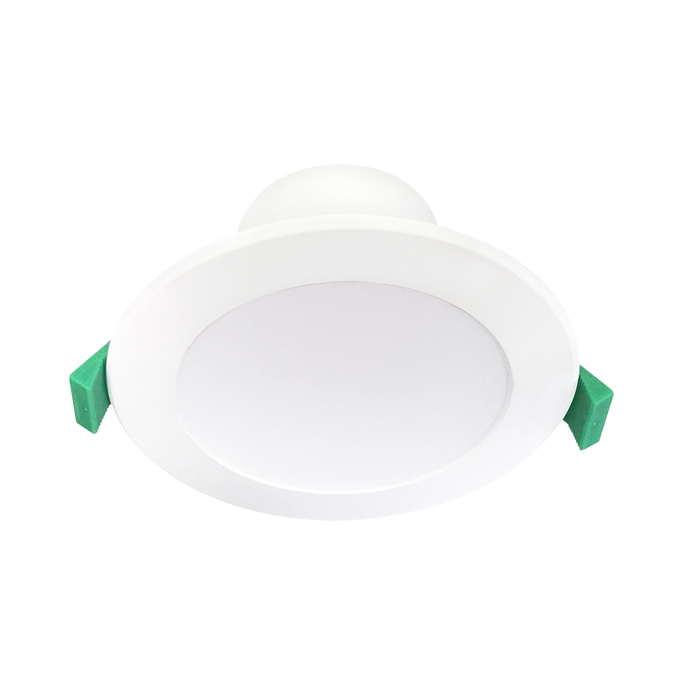 Vito 9w Flat Tricolour LED Integrated Downlight Matt White