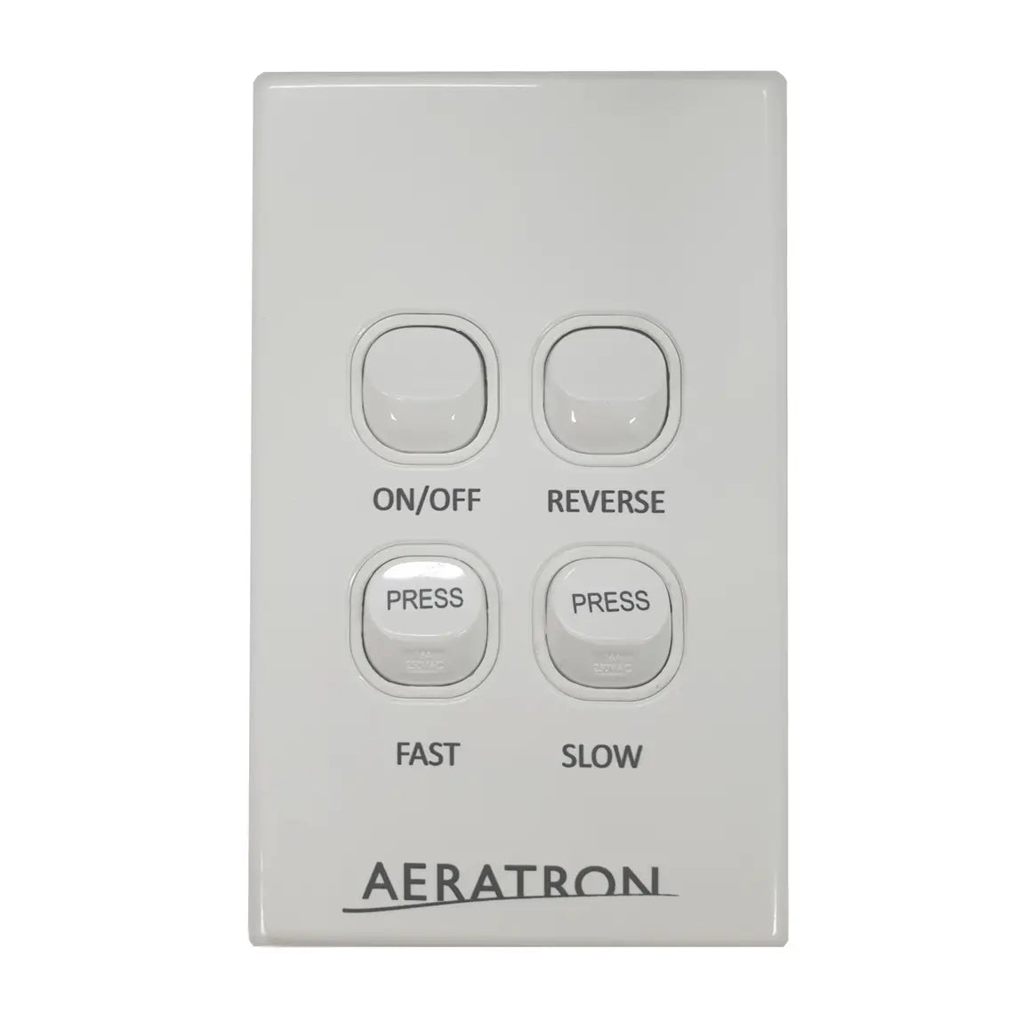 AE+/FR Master Wall Controller Kit 4 Gang - No Light Control