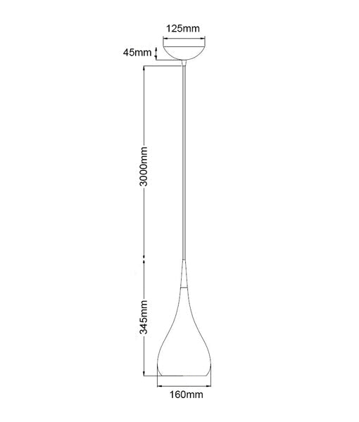 ZARA: Modern Bell Shape Pendant Lights