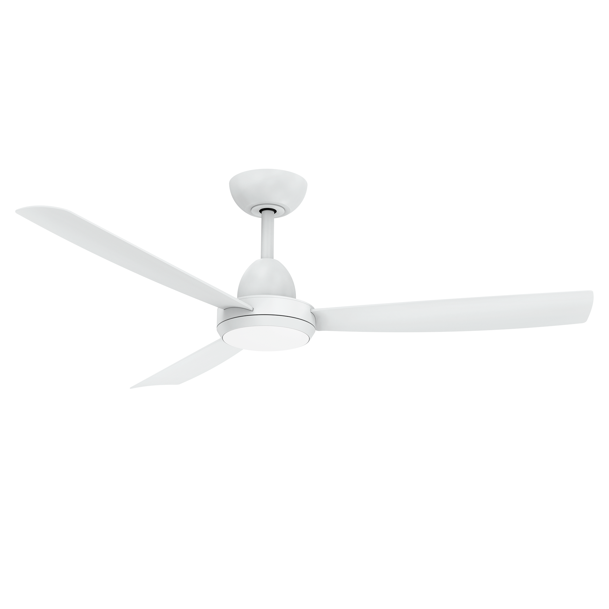 Legend DC 1220mm ABS 3 Fast Fix Blade Wall Control Ceiling Fan Matt White