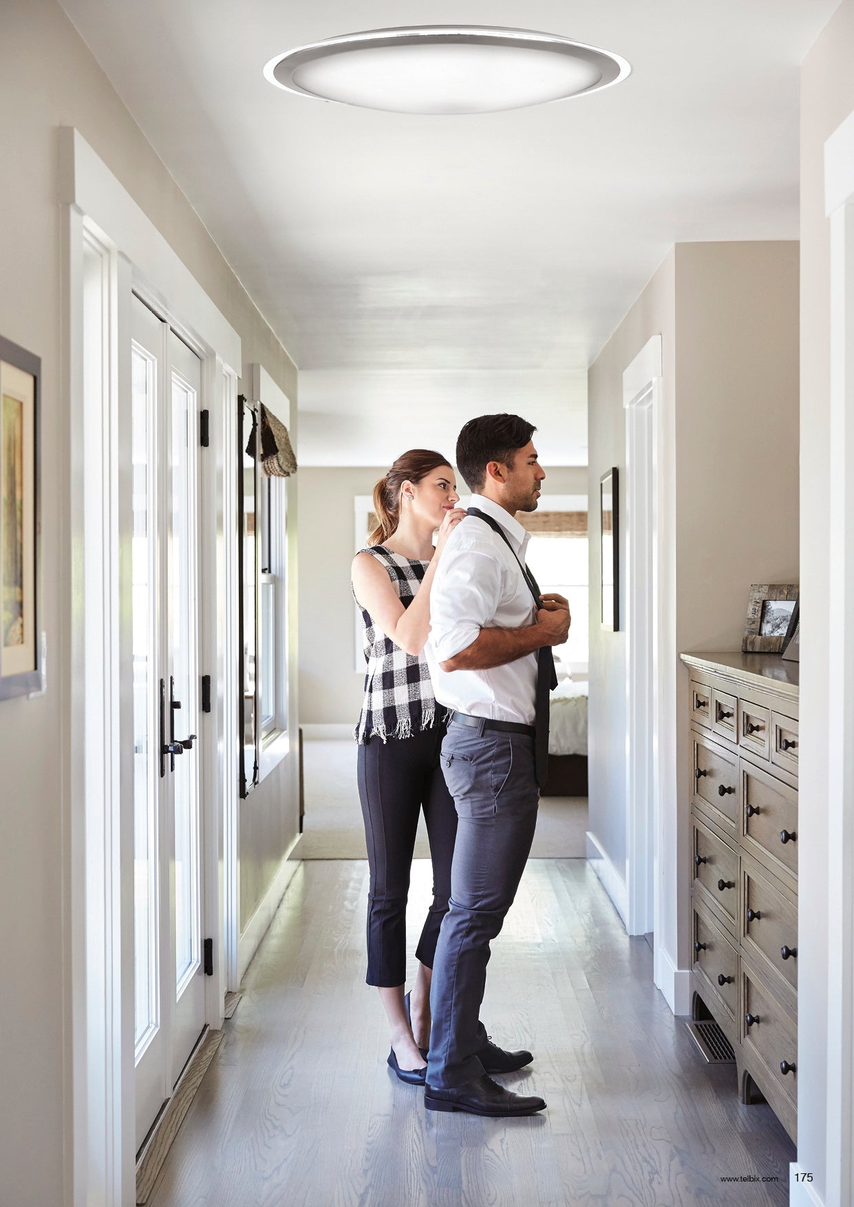 Astrid 53 Silver 60W 3CCT Smart Dimmable LED Oyster