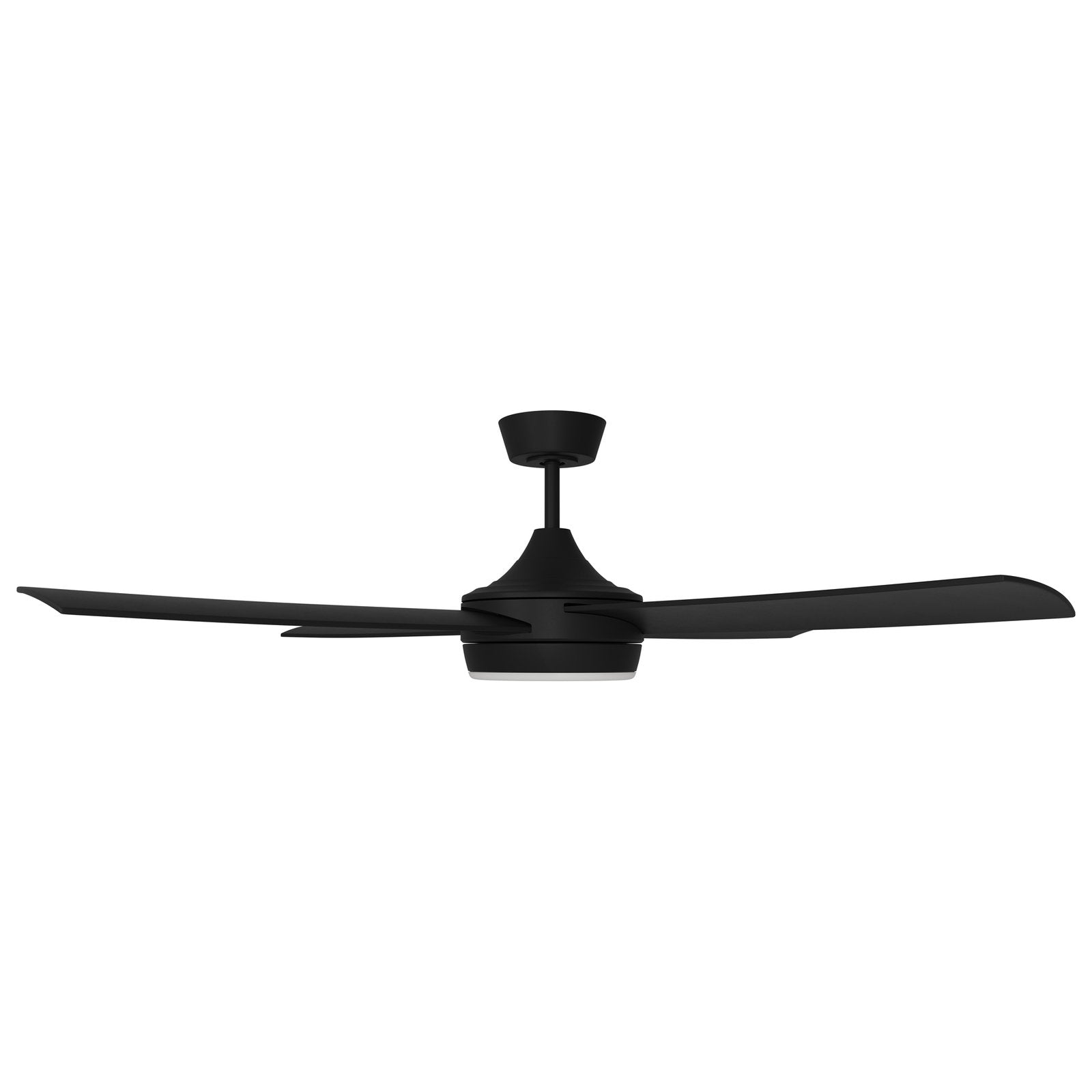 Calibo Breeze Silent ABS AC Ceiling Fan with 24W LED Light and Remote in Black