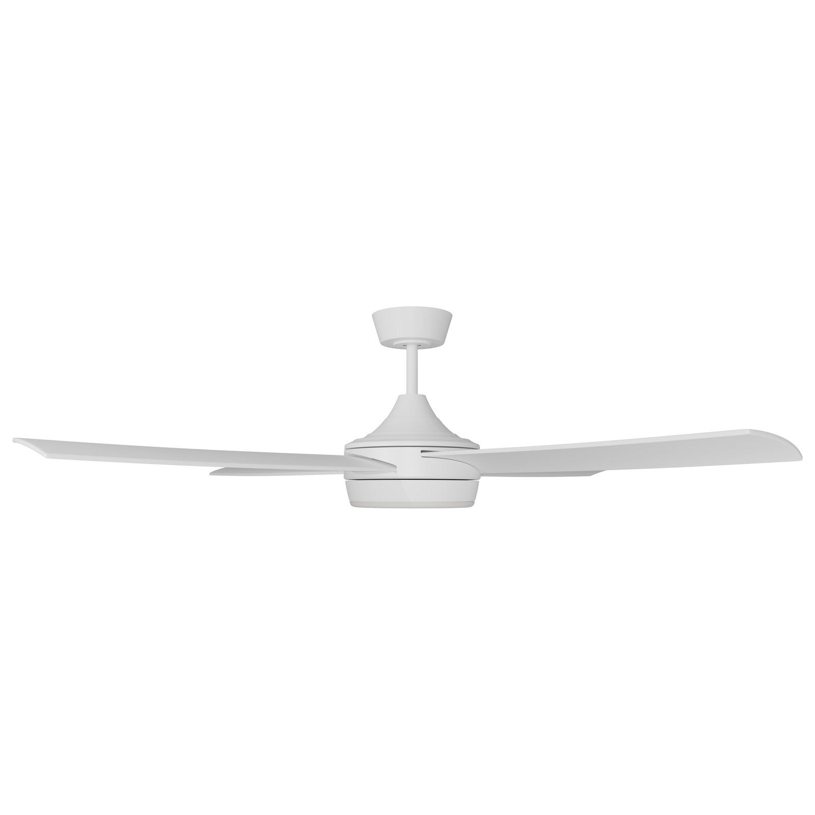 Calibo Breeze Silent ABS AC Ceiling Fan with 24W LED Light and Remote in White