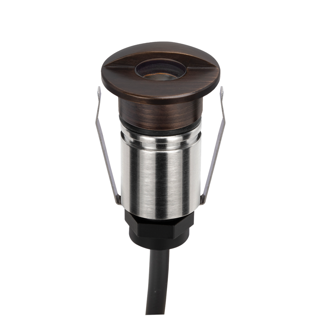 Emit 25mm RGBW 36° Led 12/24V Decklight Antique Brass