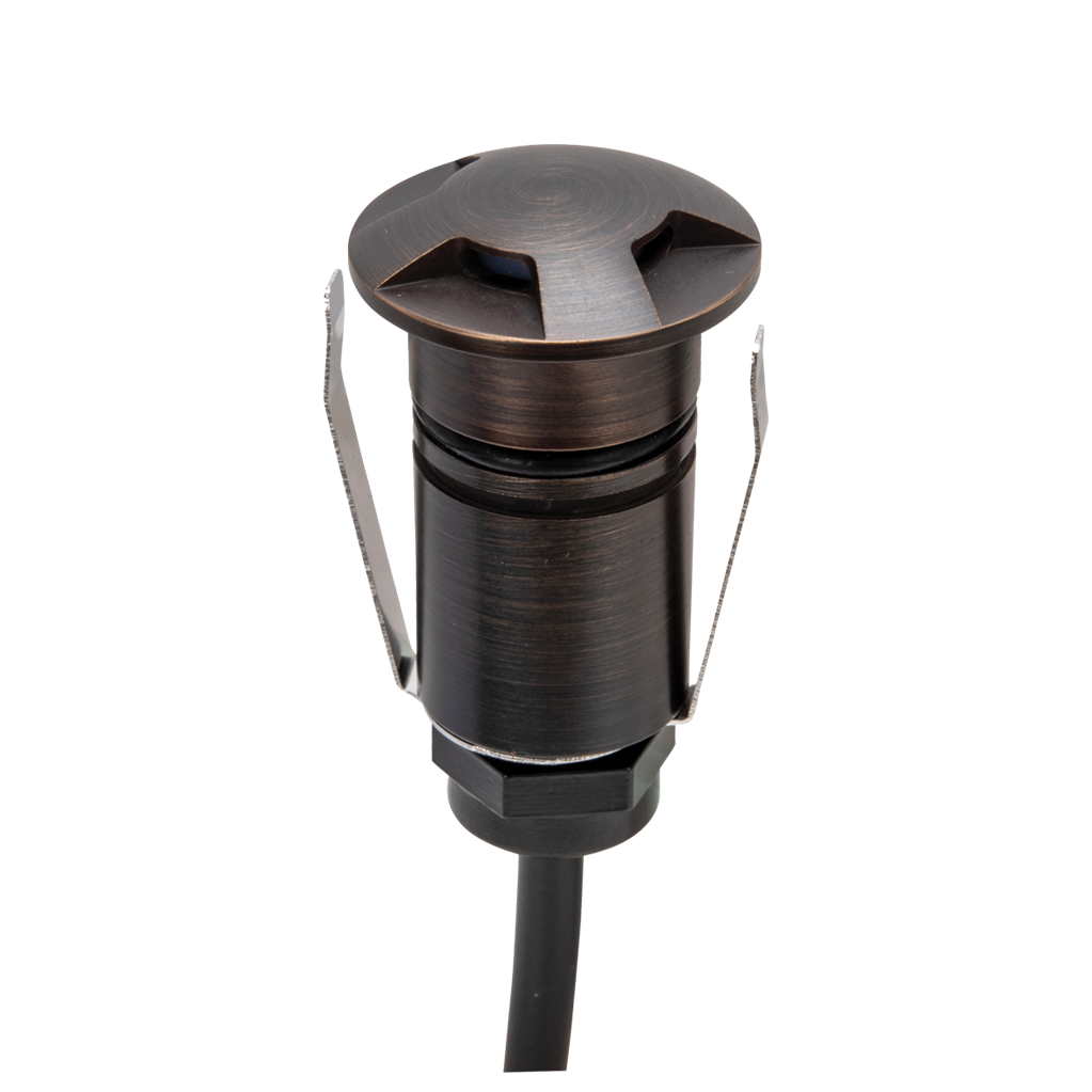 Emit 25mm 1W 36° Led Trio 12/24V Decklight Antique Brass