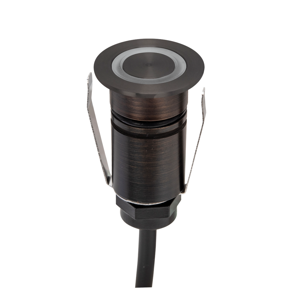 Emit 25mm 1W 36° Led Trio 12/24V Decklight Antique Brass