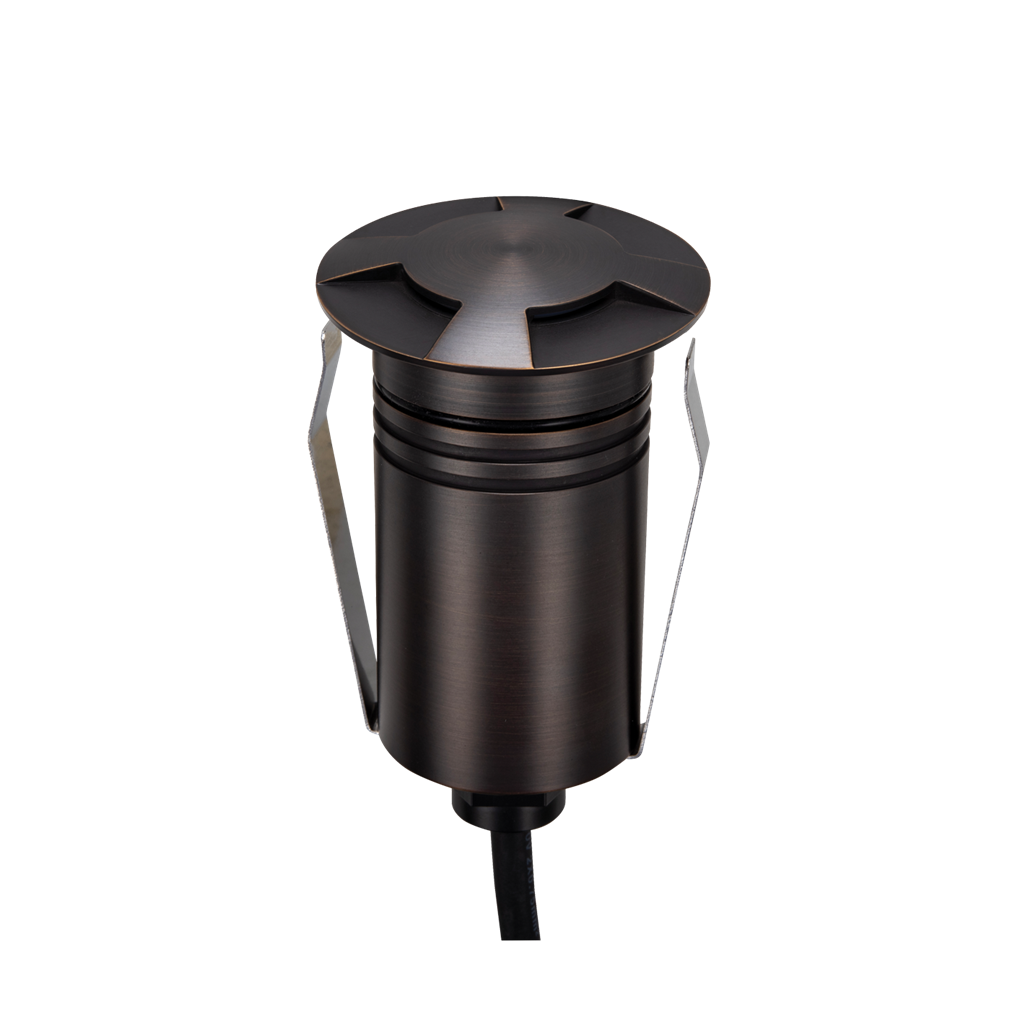 Emit 55mm 2.5W 36° Led Trio 12/24V Decklight Antique Brass