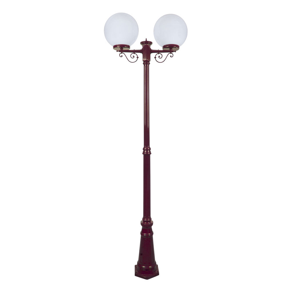 gt 561 siena twin 30cm spheres tall post