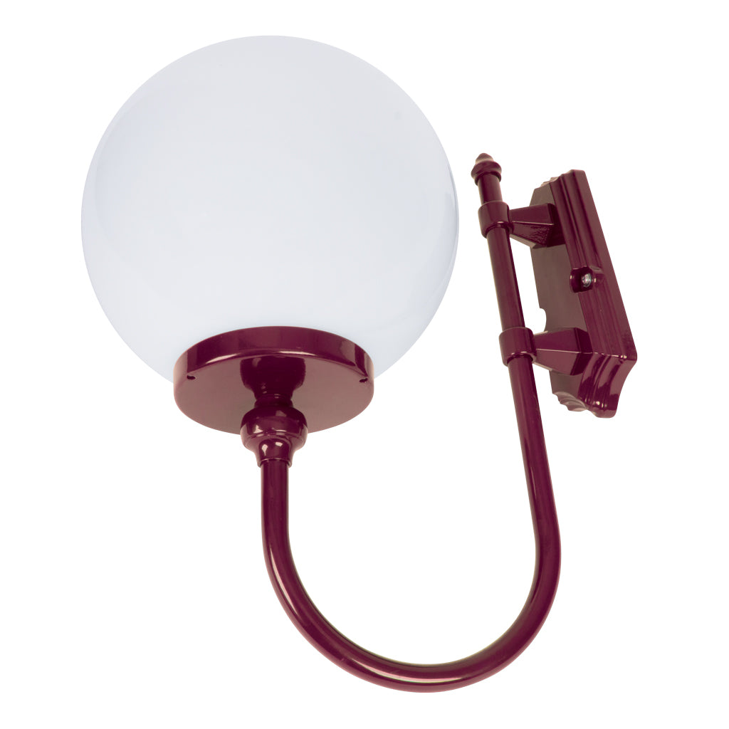 gt 602 lisbon 30cm sphere wall light