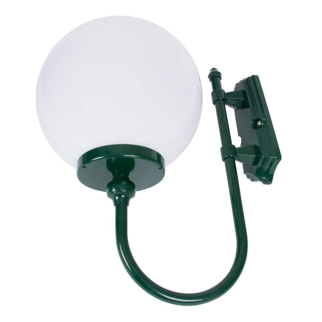 gt 602 lisbon 30cm sphere wall light