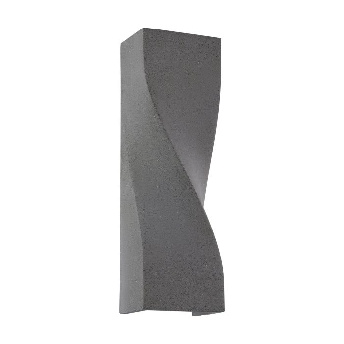 Meryl Wall Light 2X5W GU10 Tri-Colour Sand Black