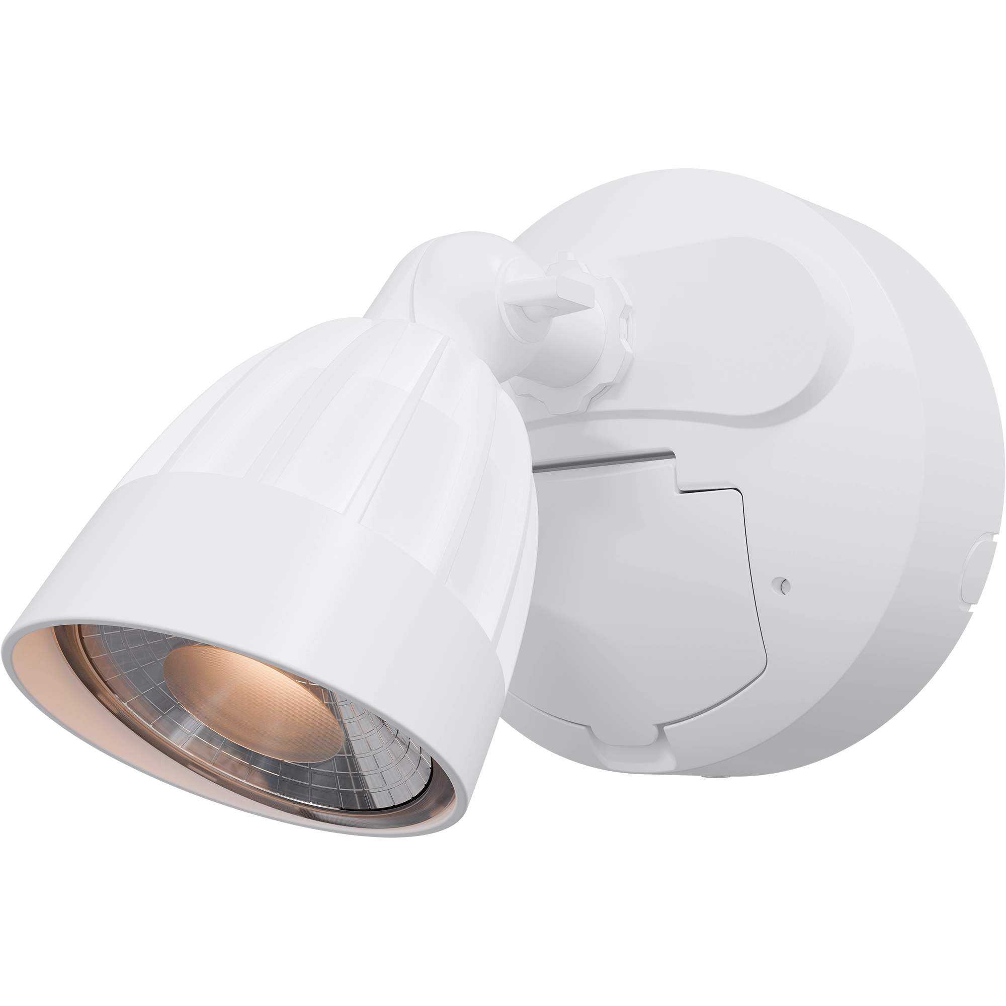 Nighthawk 1 Light Exterior Spotlight with Sensor 15W TRI Colour White IP65