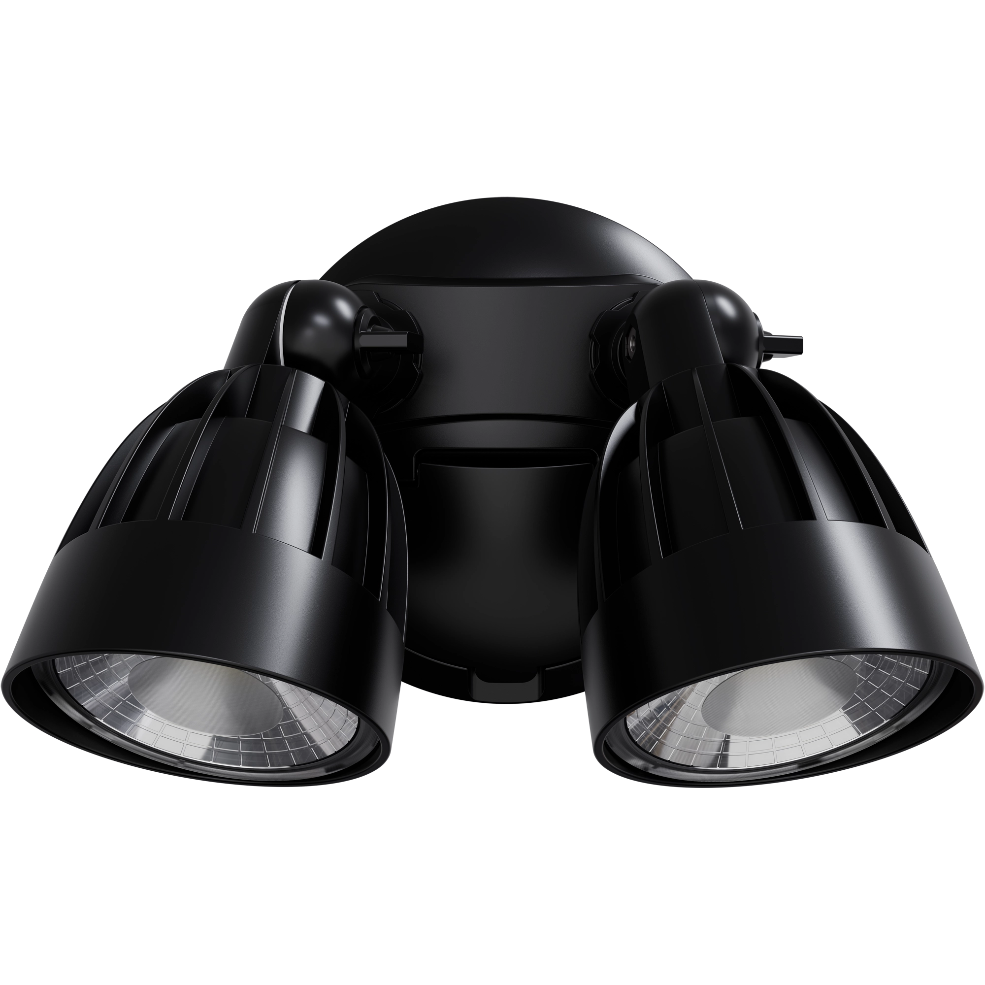 Nighthawk 2 Light Exterior Spotlight with Sensor 30W TRI Colour Black IP65