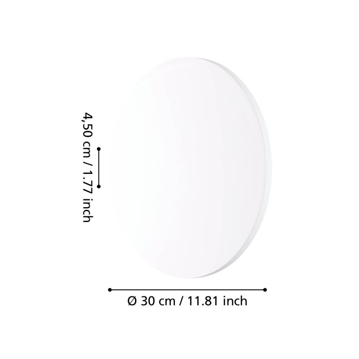 Orlando Wall Light 16W LED Tri-Colour White 300mm