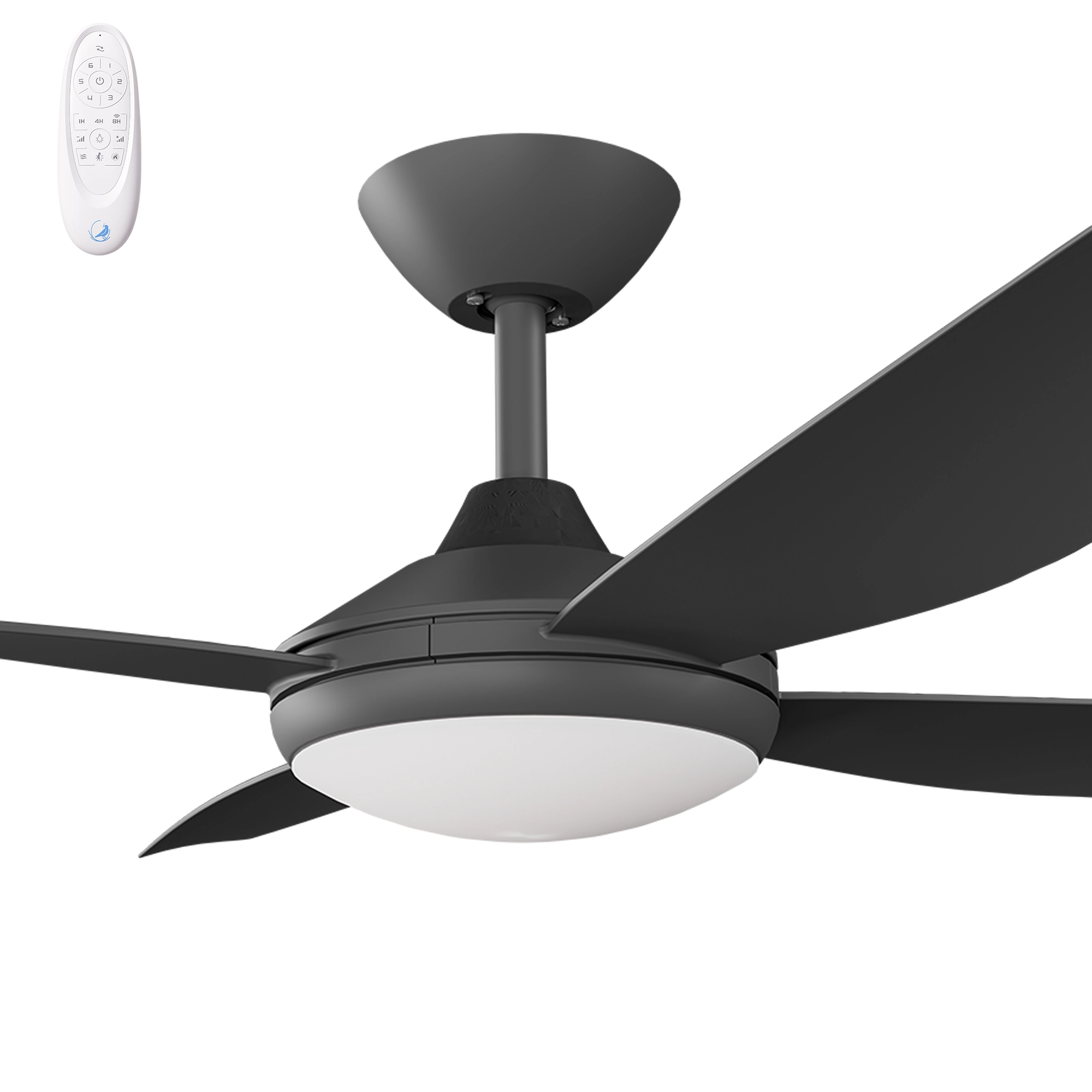Calibo Vanga 48" DC Smart Ceiling Fan with Light & Remote Control
