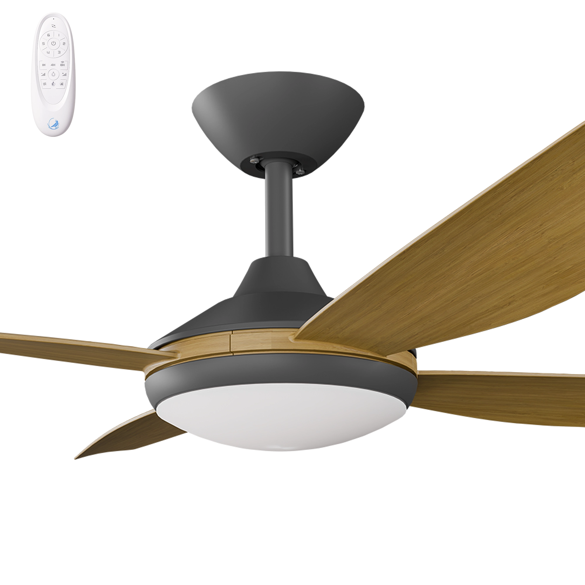 Calibo Vanga 48" DC Smart Ceiling Fan with Light & Remote Control