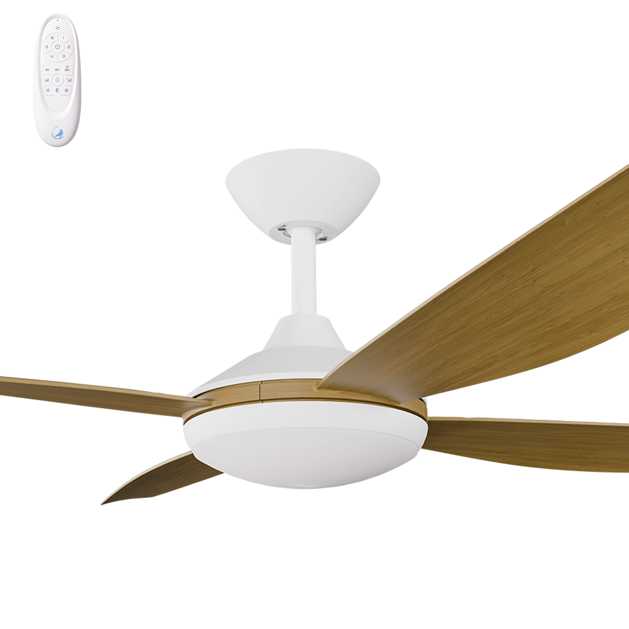 Calibo Vanga 56" DC Smart Ceiling Fan with Light & Remote Control