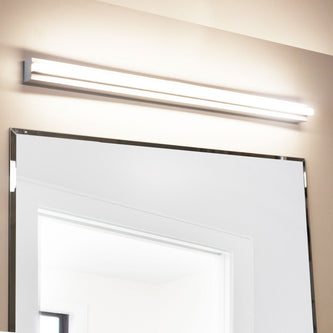 Oriel vanity light above a bathroom mirror