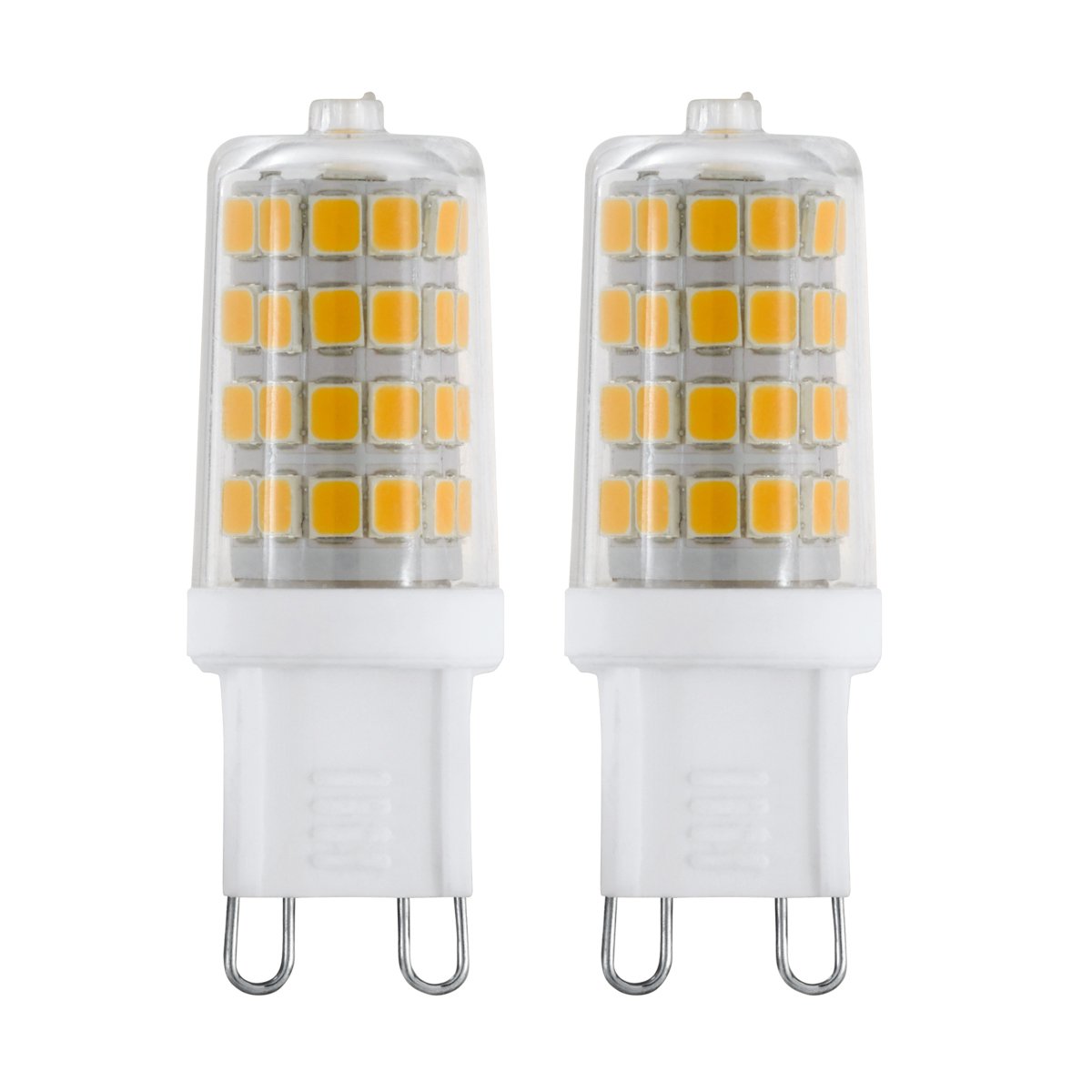 Twin Pack 3W G9 LED Globe in Warm White - 3000K