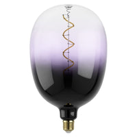 Thumbnail for T180 Filament E27 Purple Spiral 4W Warm White LED Globe