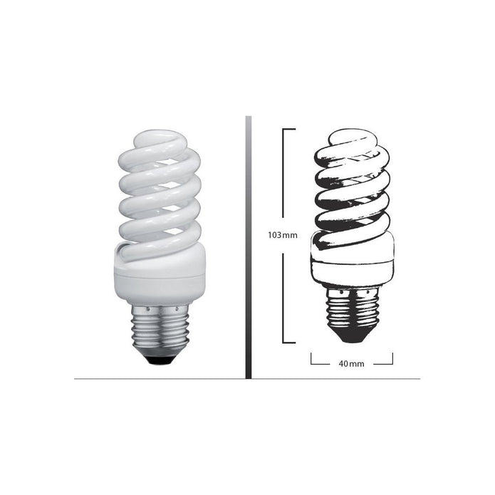 15w e27 T2 Energy Saving Globe