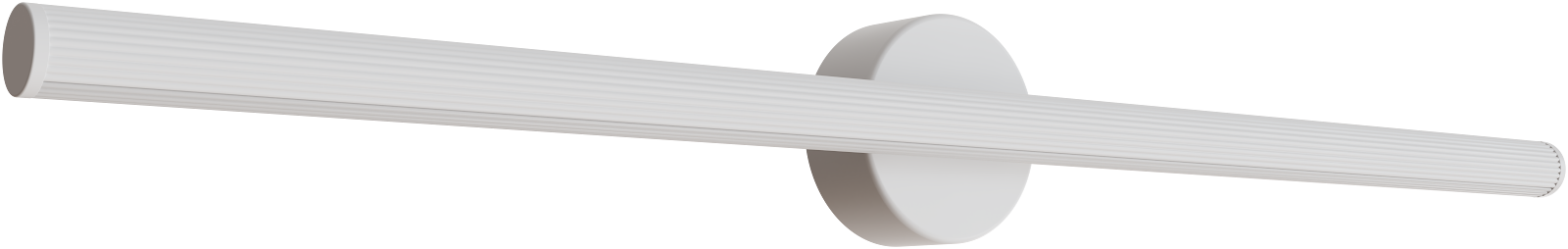 Aeris 800mm Fluted LED Wall Light 28W Tri Colour Non Dimmable White IP20