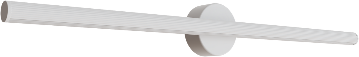 Aeris 800mm Fluted LED Wall Light 28W Tri Colour Non Dimmable White IP20