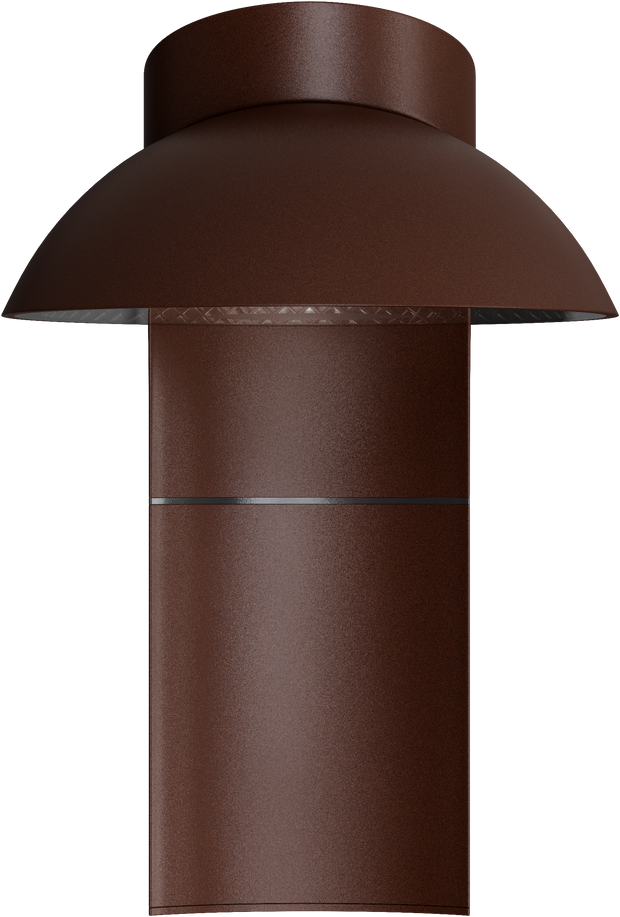Killdeer 12W LED Tri-Colour Adjustable/swivel head Exterior Wall Light Non Dimmable Rust IP65