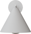 Becard E27 Cone Exterior Modern Coach Wall Light White IP65