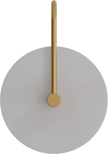 Bower R3 Small Round Alabaster (200mm) Backlit LED Wall Light 5W non Dimmable Ip20