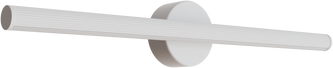 Aeris 600mm Fluted LED Wall Light 21W Tri Colour Non Dimmable White IP20