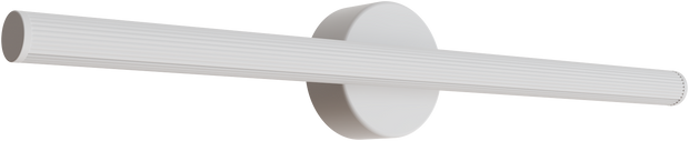 Aeris 600mm Fluted LED Wall Light 21W Tri Colour Non Dimmable White IP20