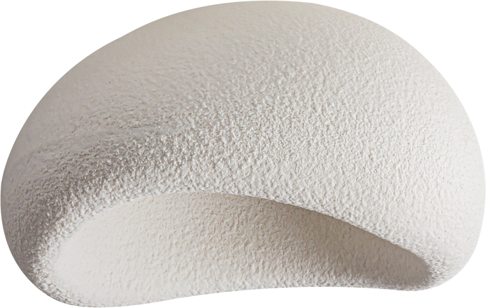 Cardinal Polymer Resin E27 Wall Light / CTC Pendant 400mm White / White IP20