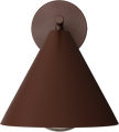 Becard E27 Cone Exterior Modern Coach Wall Light Rust IP65