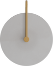 Bower R3 Medium Round Alabaster (250mm) Backlit LED Wall Light 5W non Dimmable IP20