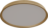 Kinglet 630mm Ribbed LED 75W CTC/Oyster Tri Colour Dimmable Gold IP20