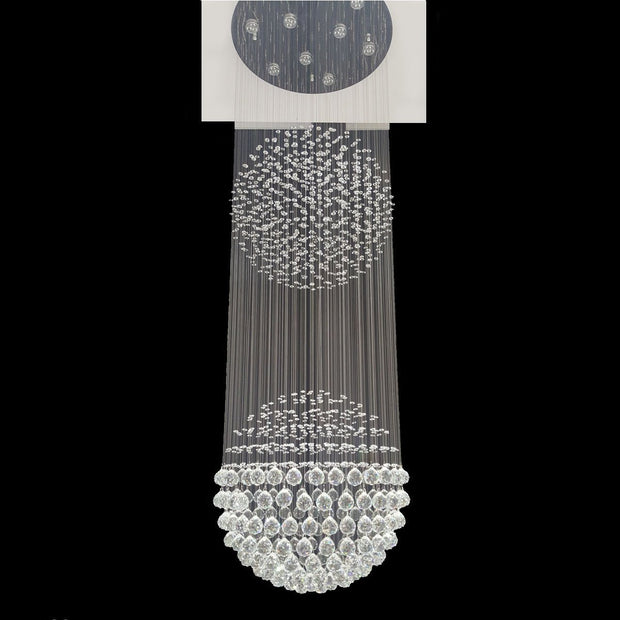 2 Ball Tier String Chandelier 600mm - CRP1008