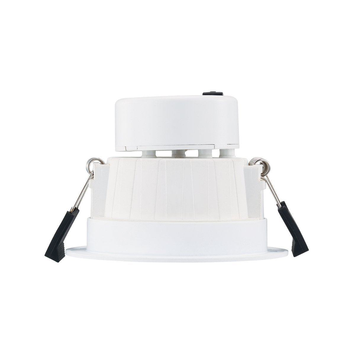 Roystar 9W Dimmable LED Tri-Colour Downlight Flat Face with White Trim